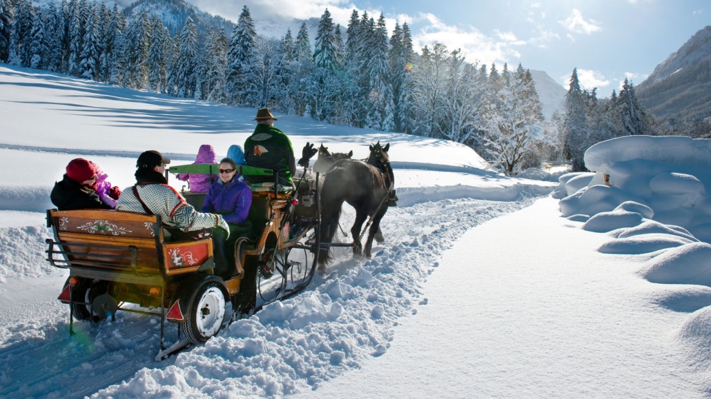 Winterlandschaft in Kleinarl im Salzburger Land